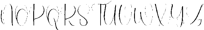Whimsy Note Regular otf (400) Font UPPERCASE