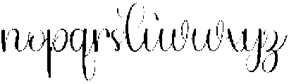 Whimsy Note Regular otf (400) Font LOWERCASE