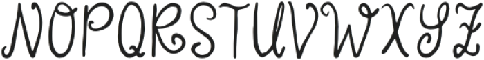 Whimsy Realm Regular otf (400) Font UPPERCASE