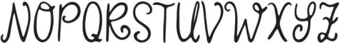 Whimsy Realm Smooth otf (400) Font UPPERCASE