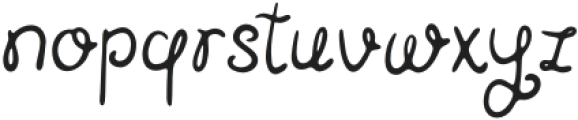 Whimsy Realm Smooth otf (400) Font LOWERCASE