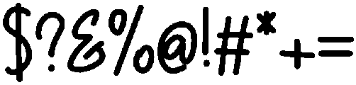 Whimsy Regular otf (400) Font OTHER CHARS