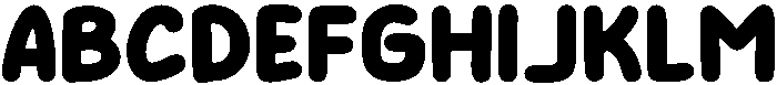 Whimsy Regular otf (400) Font UPPERCASE