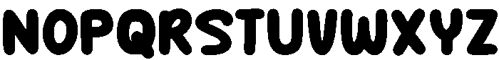 Whimsy Regular otf (400) Font UPPERCASE