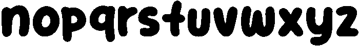 Whimsy Regular otf (400) Font LOWERCASE