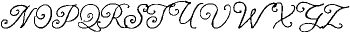 WhimsyMae Bold otf (700) Font UPPERCASE