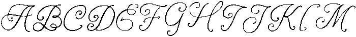 WhimsyMae Regular otf (400) Font UPPERCASE