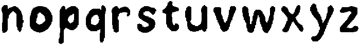 Whimsy_magic_filled Regular otf (400) Font LOWERCASE