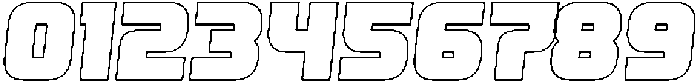 Whinstone Outline Italic otf (400) Font OTHER CHARS
