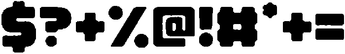Whinstone Rough otf (400) Font OTHER CHARS