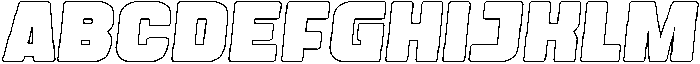 Whinstone Rounded Outline Italic otf (400) FONT