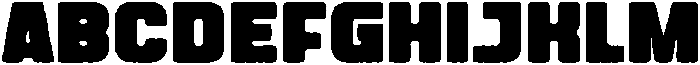 Whinstone Rounded Rough otf (400) Font UPPERCASE