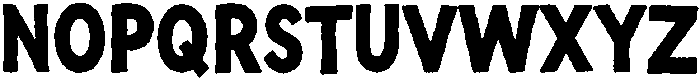 WhippedCreamSans Bold otf (700) Font UPPERCASE