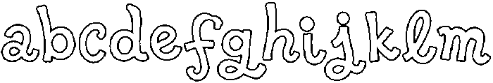 WhippedCreamSans Outline otf (400) FONT