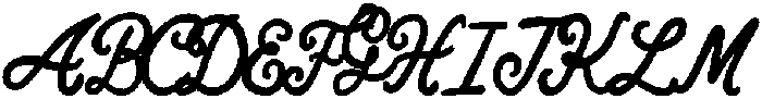 WhippedCreamScript Bold otf (700) Font UPPERCASE