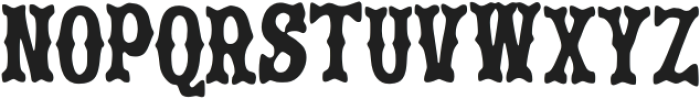 Whiskey Ranch Regular otf (400) Font UPPERCASE