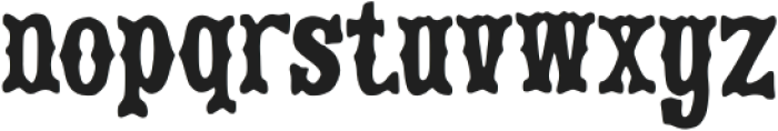 Whiskey Ranch Regular otf (400) Font LOWERCASE