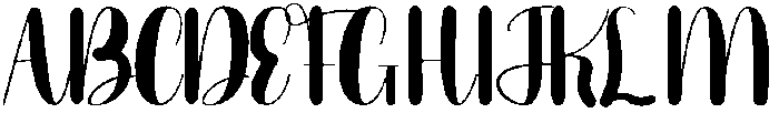 Whiskey Regular otf (400) Font UPPERCASE