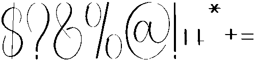 Whiskey Regular otf (400) Font OTHER CHARS