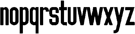 Whiskey Regular otf (400) Font LOWERCASE