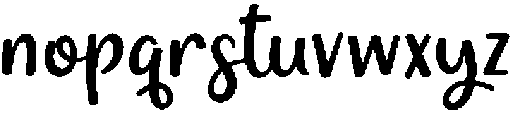 Whisky Fudge Regular otf (400) Font LOWERCASE