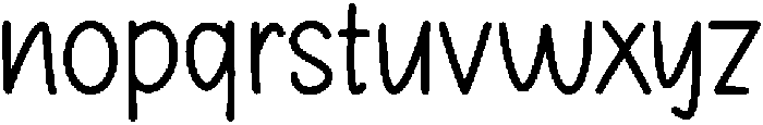 Whisper Hearts otf (400) Font LOWERCASE