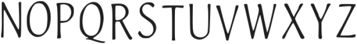 Whisperthorn Regular otf (400) Font UPPERCASE