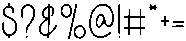Whispher Regular otf (400) Font OTHER CHARS