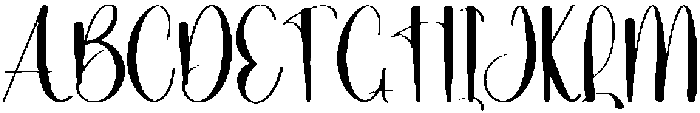 White Beautiful Regular otf (400) Font UPPERCASE