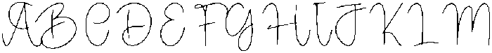 White Butter Regular otf (400) Font UPPERCASE