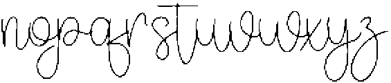 White Butter Regular otf (400) Font LOWERCASE