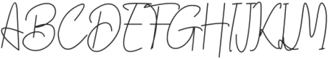 White Butter Regular otf (400) Font UPPERCASE