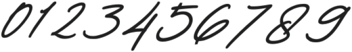 White Lotus Bold Italic otf (700) Font OTHER CHARS