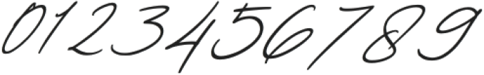 White Lotus Italic otf (400) Font OTHER CHARS