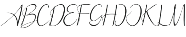 White Over Regular otf (400) Font UPPERCASE