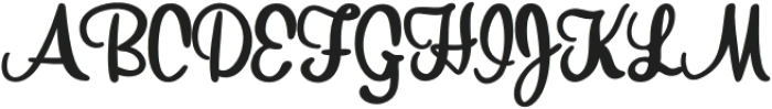 White Regular otf (400) Font UPPERCASE