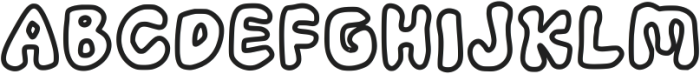 White River Regular otf (400) Font UPPERCASE