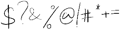 White Winter Regular otf (400) Font OTHER CHARS