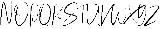 White Winter Regular otf (400) Font UPPERCASE