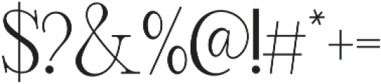 White feather Two otf (400) Font OTHER CHARS