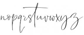 White feather otf (400) Font LOWERCASE