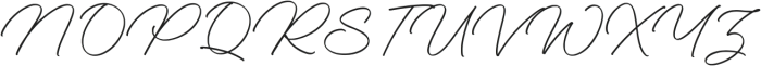 WhiteSignature-Regular otf (400) Font UPPERCASE