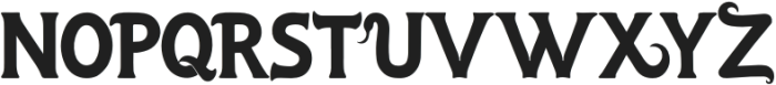 WhiteSnake otf (400) Font UPPERCASE