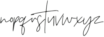 White_Serenity_no_ligatures otf (400) Font LOWERCASE