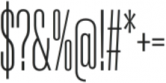 Whitelisa Sans Display otf (400) Font OTHER CHARS