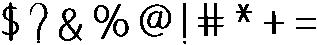 Whitening Regular otf (400) Font OTHER CHARS