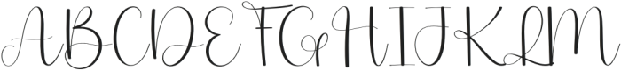 Whitening Regular otf (400) Font UPPERCASE