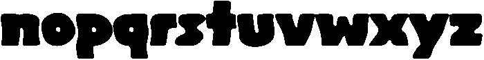 Whitewater Regular otf (400) Font LOWERCASE