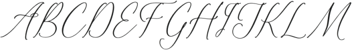 Whitley Pattrycia otf (400) Font UPPERCASE