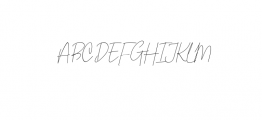 White Apparel Italic.ttf Font UPPERCASE